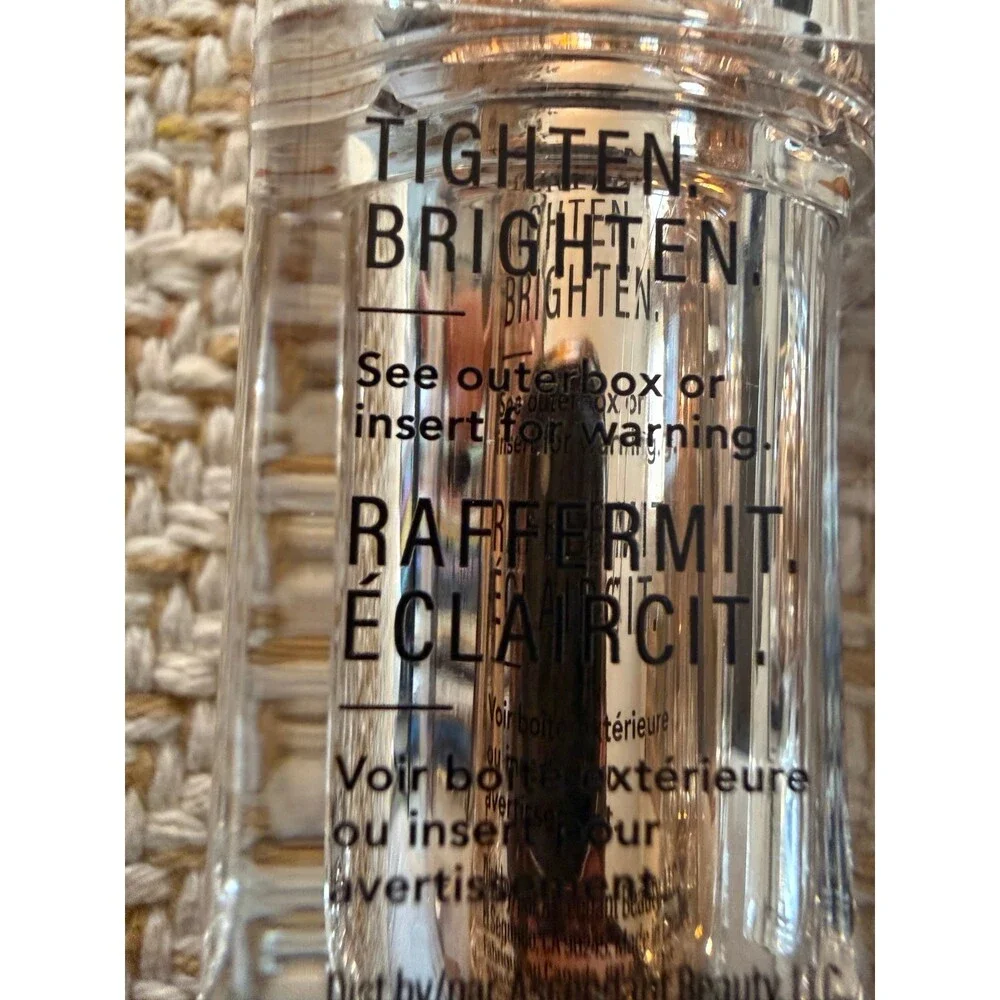Two piece EMPTY JLO beauty & tighten brighten